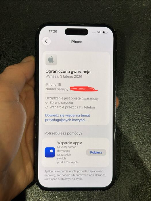 Iphone 15, na gwarancji! Kondycja 100%
