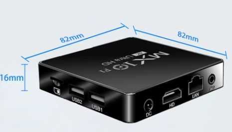 Smart приставка MX10 F1 на Android 13.