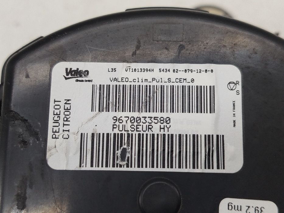 Motor da Climatizaçao / Sofagem - PEUGEOT 508 SW I (8E_) | 10 - 18
