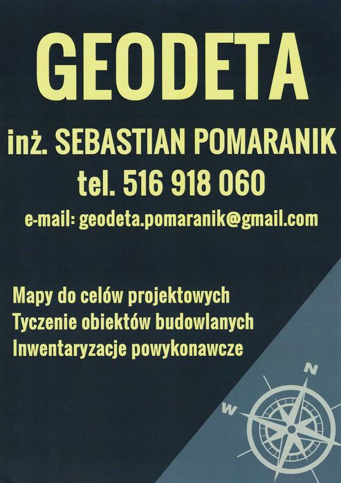 Usługi geodezyjne (Geodeta)
