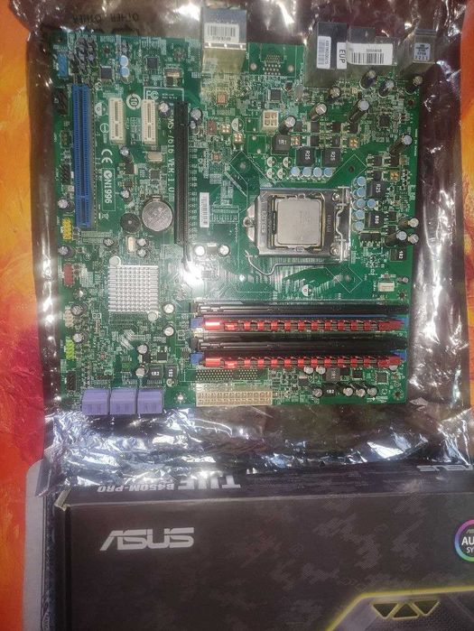 КОМПЛЕКТ I7, 12 gb dd3, плата 1156 + кулер