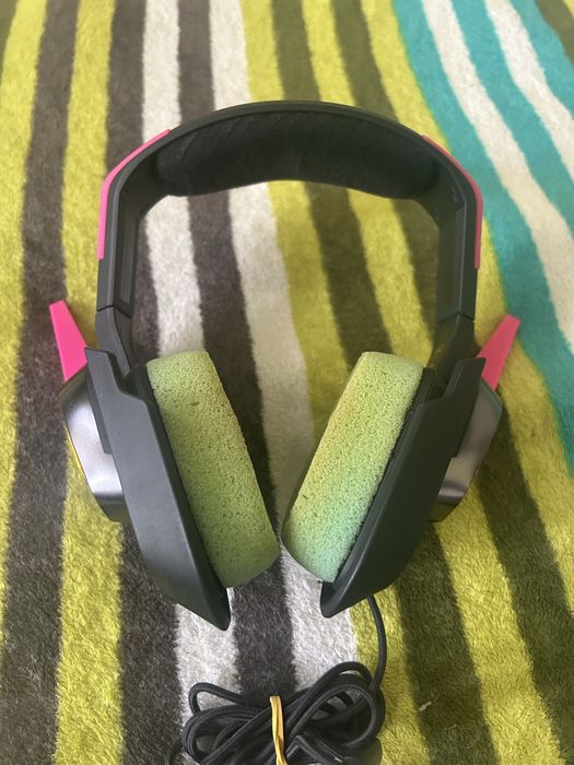Наушники razer d.va overwatch косплей