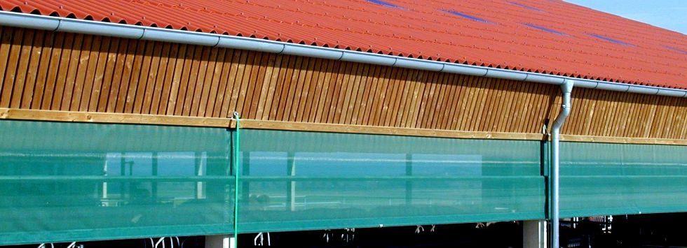 Tkanina wiatroochronna- wiatrołap