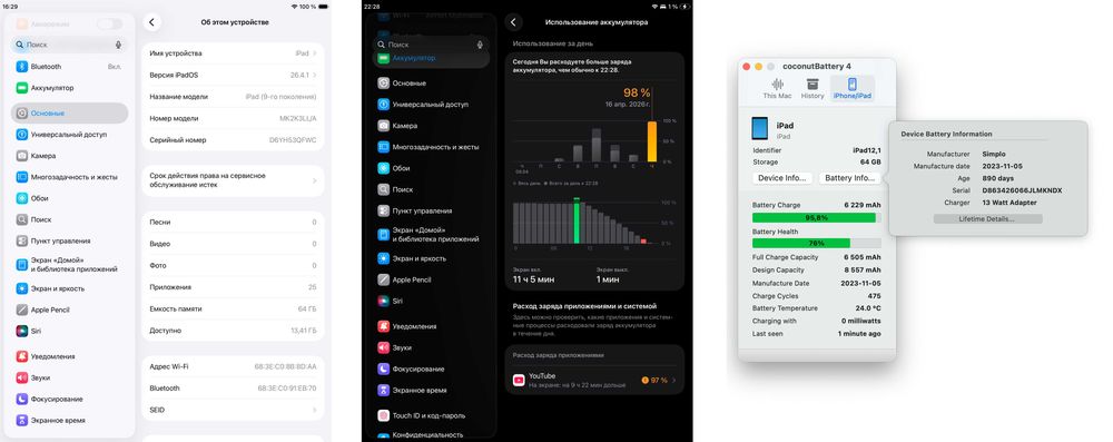 Apple iPad 9 gen (64gb 2021 Wi-Fi Space Gray)