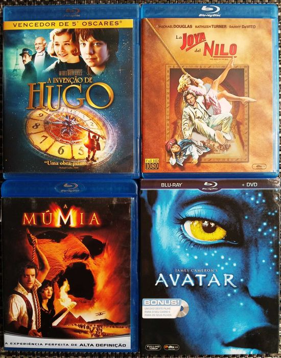 24 Blu-Ray - Grande Coleção - Raros - Muito Bom Estado