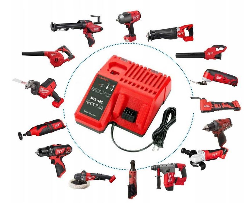 Nowa PODWÓJNA ładowarka zasilacz do Milwaukee M12-18FC M12 M14 M18