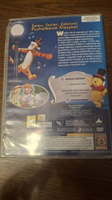 Tygrys i Kubuś Muzyczne Zabawy [Wersja Polska] DVD