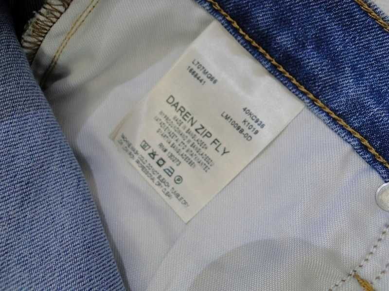 124 LEE DAREN JEANS spodnie męskie klasyka nowe duże W40 L34
