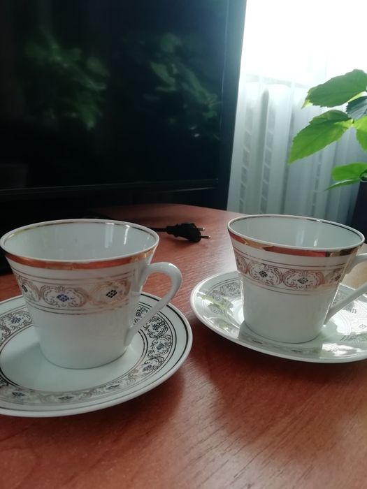 Ваза стекло, чашка, чайник сахарница Довбыш Барановка Городница ссср