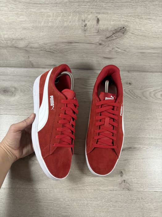 Puma чоловічі кросівки 42 розмір червоні оригінал замша