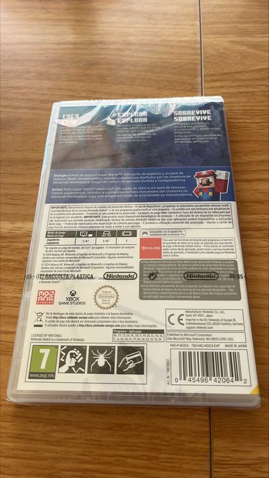 Minecraft Nintendo switch - NOVO selado