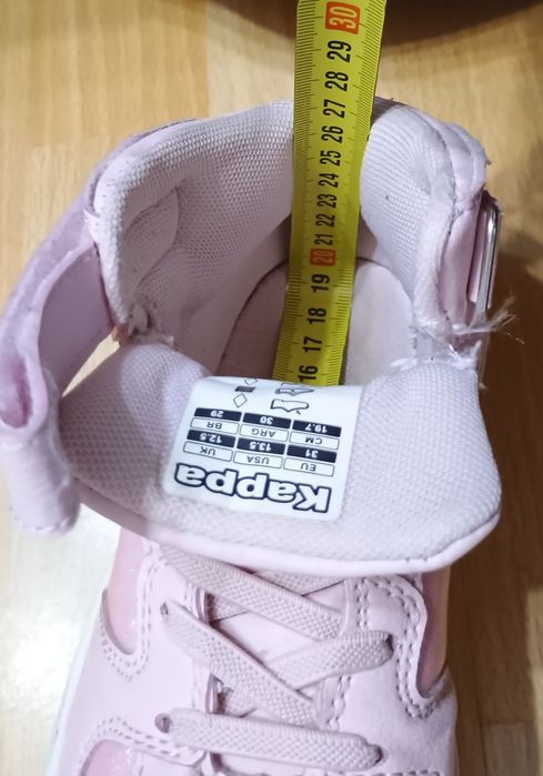 Buty za kostkę sneakersy Kappa 31 różowe