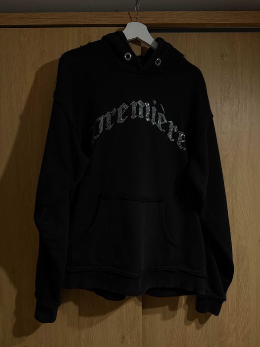 Bluza Premiere Sparkle Hoodie Black Czarna Czarny Sweatshirt