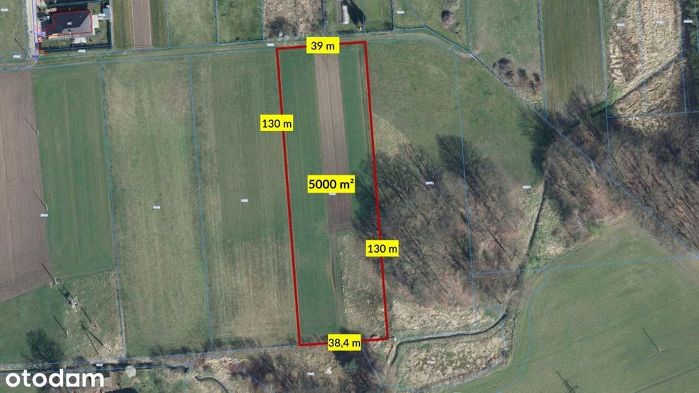 Działka budowlano rolna Lubliniec 5000m2
