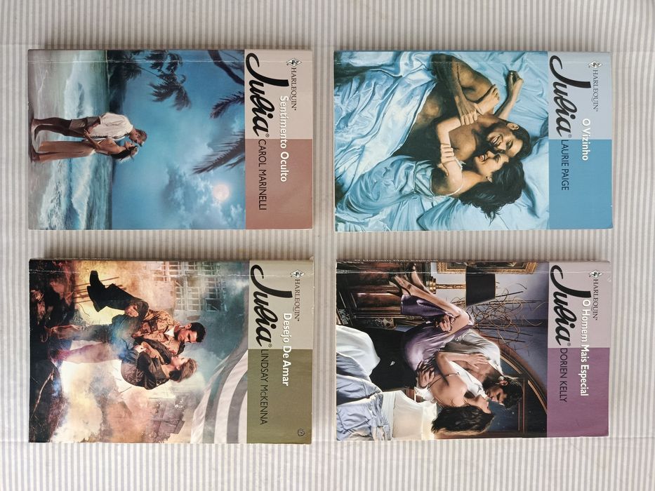 28  livros  de  Romance  " JÚLIA "  Harlequin