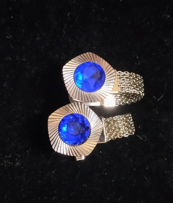 Запонки. Металлические. Производство СССР. Шикарный винтаж.