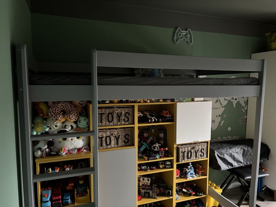 Łóżko piętrowe, antresola Adela Mroomy 90x190