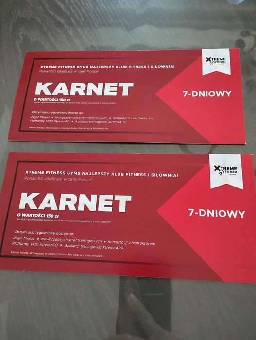 Karnety na siłownię Xtreme