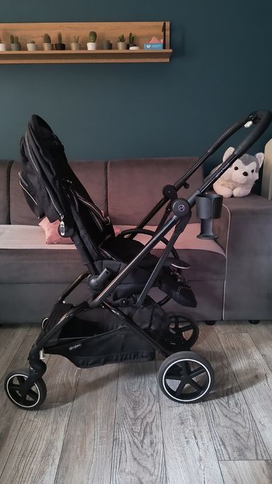 Wózek spacerówka Cybex Eezy S Twist+ 2 BLK Magic Black