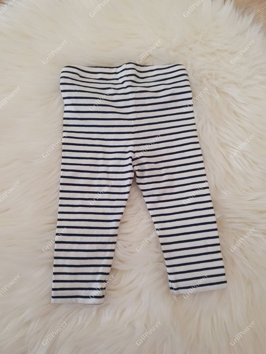 Legginsy dla dziewczynki w paski H&M roz. 68