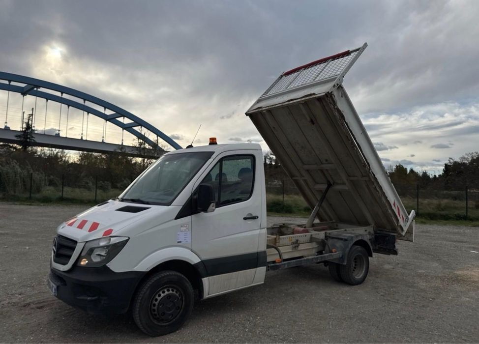 MERCEDES SPRINTER 516CDI 2017 BASCULANTE SÓ 220.000km ##OPORTUNIDADE##