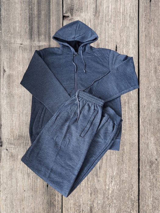 Dres męski rozpinany czarny XL