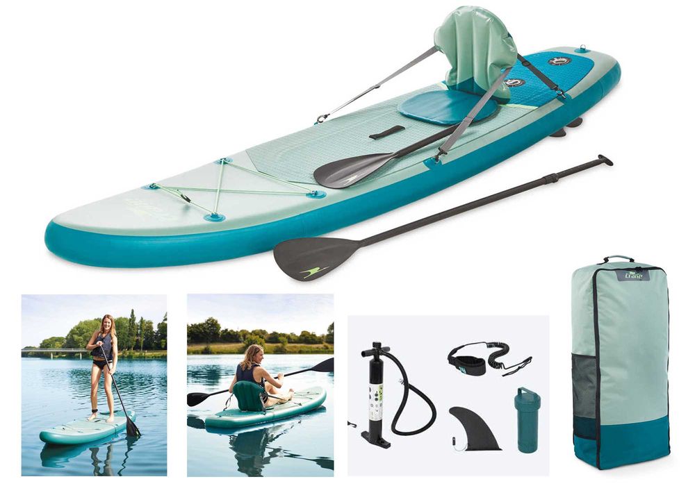 Deska SUP pompowana 300cm 2xkomora SZEROKA STABILNA cały zestaw! DEMO