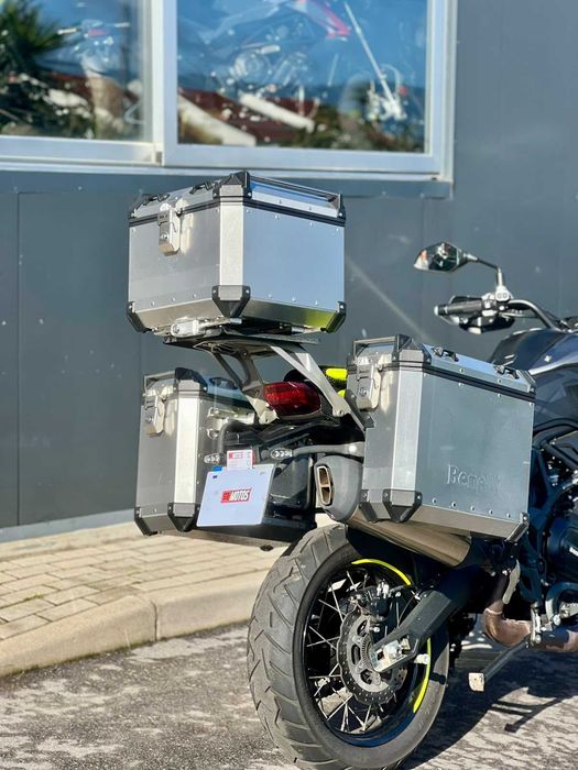 Benelli TRK 702 X Oportunidade Usado – Full Extras, Cinza/Amarelo – GGMOTOS