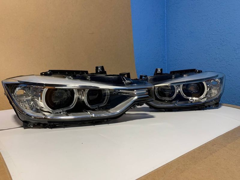Фары оптика Bi Xenon BMW F30 F31 рестайл 63117339389 63117339390