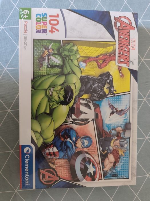 Puzzle 104 peças Avengers - Clementoni - NOVO