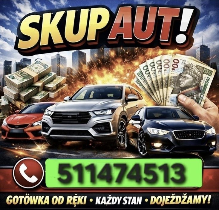 Skup AUT _24H/7 szybka gotówka !!osobowe/ dostawcze KAZDY STAN !