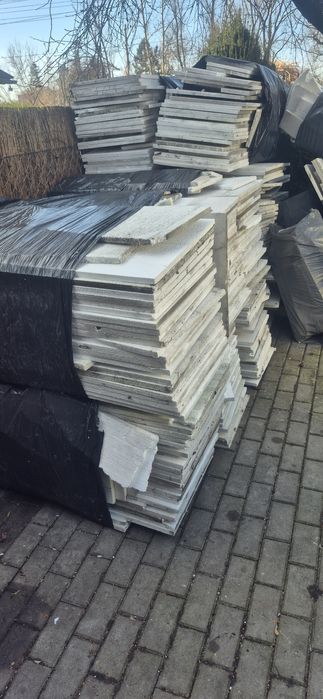 Styropian z rozbiórki domu