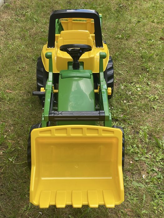 NOWY Jeździk ROLLY TOYS Traktor z łyżką i przyczepą