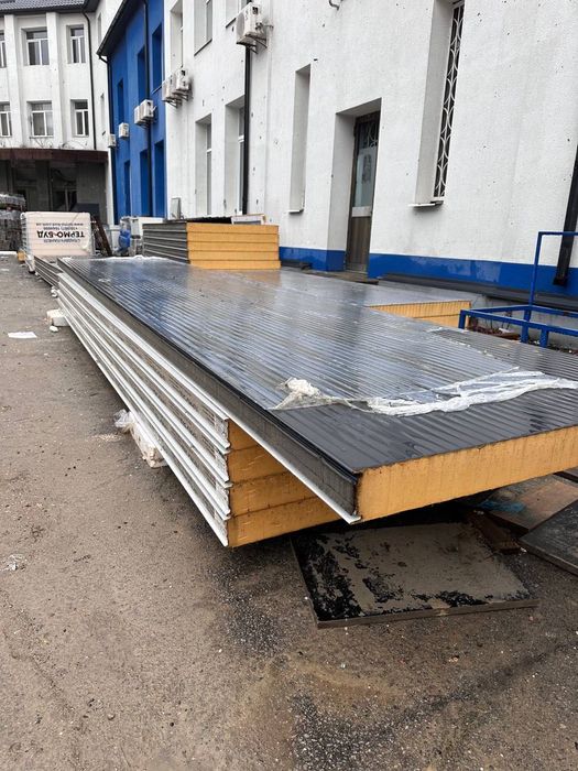 Сендвіч-Панелі стінові | 80мм PIR | 2 сорт