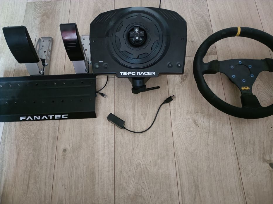 Thrustmaster ts pc, csl pedals, omp