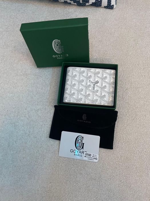 Carteira goyard branca original