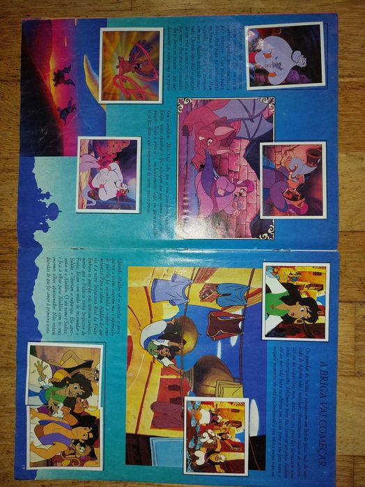 Caderneta de cromos "Aladdin" - Completa