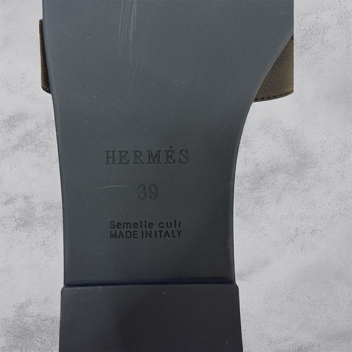 Klapki Hermes Paris