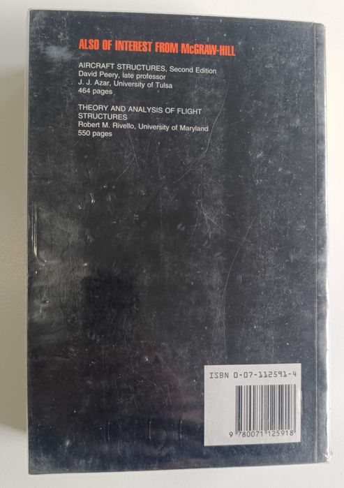 Analysis of Aircraft Structures - An introduction - Bruce K. Donaldson