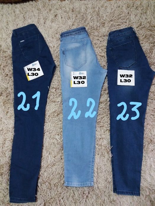 Calças Ganga Levís, Salsa, Tiffosi