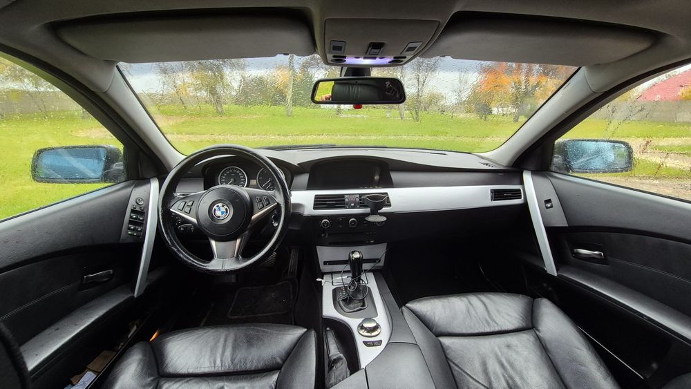 BMW E60 530d, 255 koni, Automat, Dynamic Drive, Active Steering