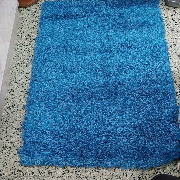 Carpete azul 1,70 x 1,20