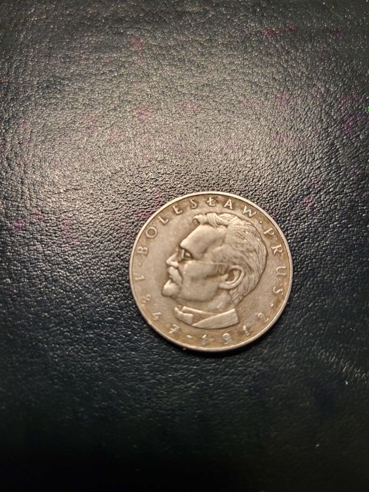 Dwie monety 10 zł B. Prus - 1977 i 1983