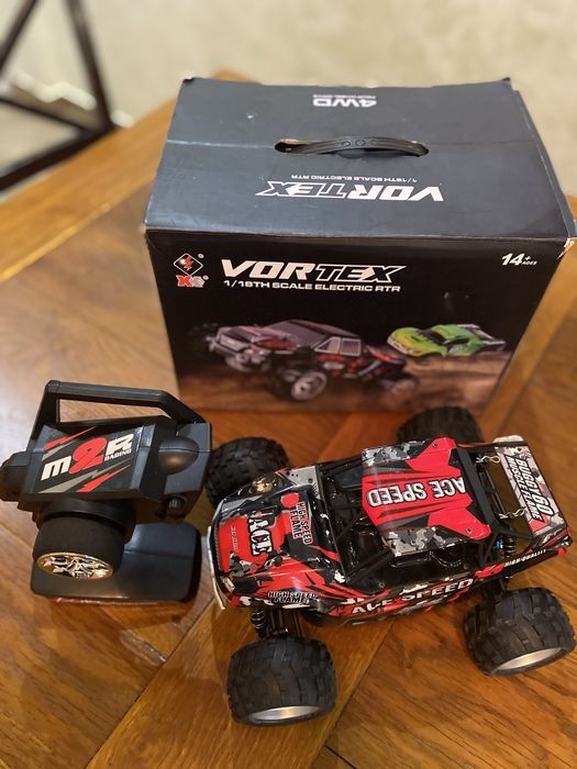 Новая Проф Машинка Багги Budget WLTOYS 18404 1:18 4WD Vortex
