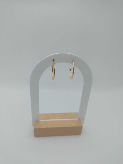 Kolczyki kółeczka stal chirurgiczna