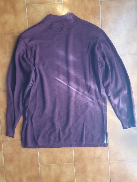 Camisola lã comprida