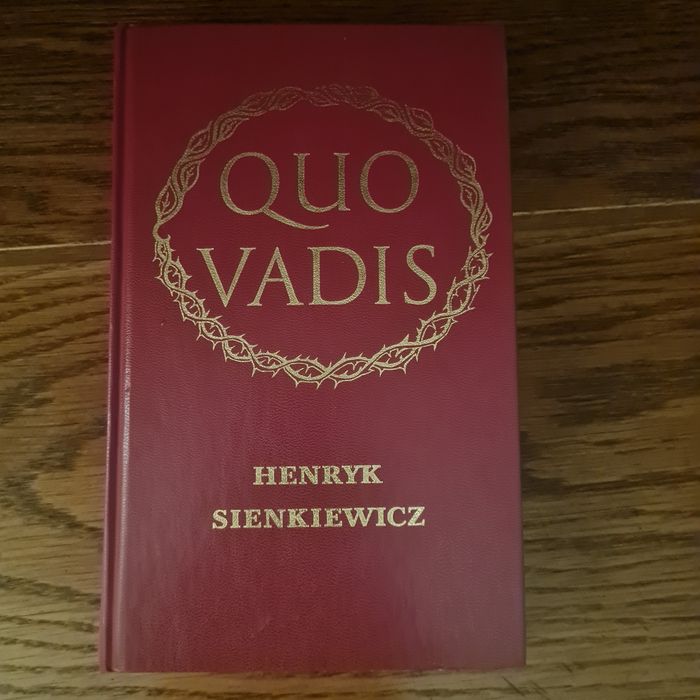 Książka Quo Vadis H. Sienkiewicz