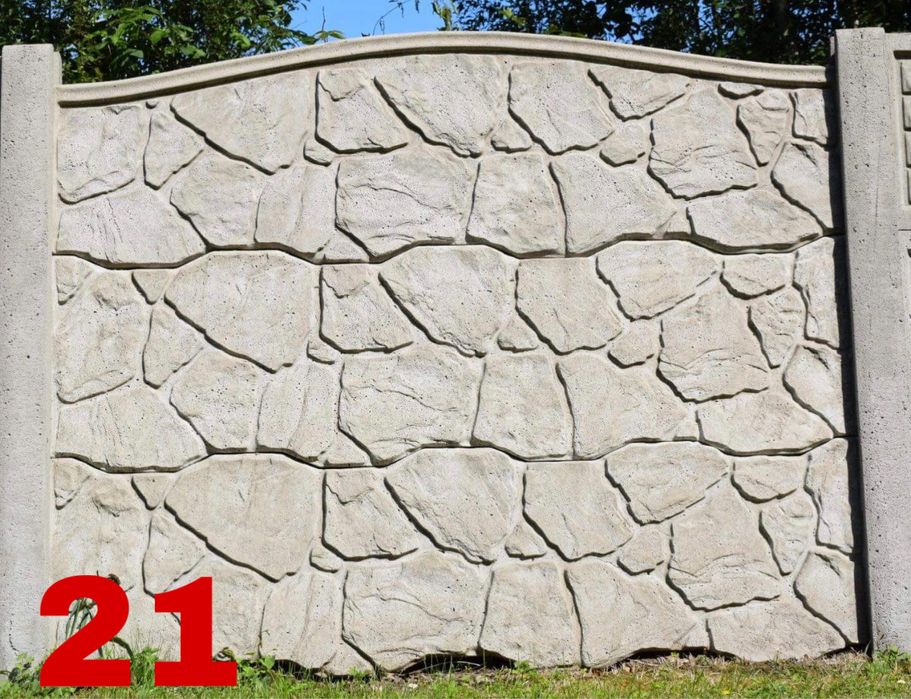 MDM OGRODZENIA betonowe producent Olszyny podmurówka łącznik