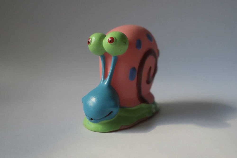 Figurka ślimak Gacuś z bajki Spongebob