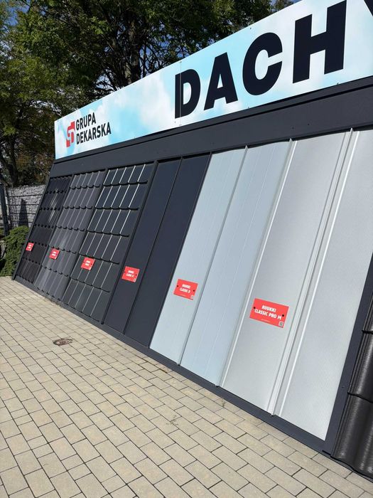 Blacha trapezowa | Blacha na rąbek | Blachodachówka modułowa | Blacha płaska | Dachówka ceramiczna i cementowa | Okna dachowe